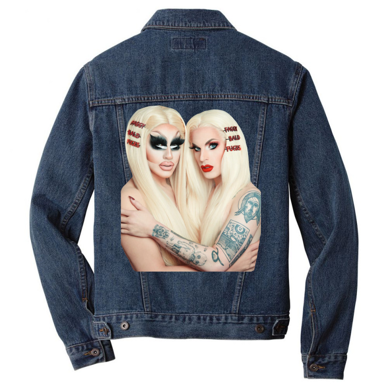 Trixie And Katya Book Unhhhh Men Denim Jacket by muingalivera | Artistshot