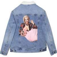 Trixie And Katya Book Unhhhh 1 Unisex Sherpa-lined Denim Jacket | Artistshot