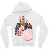 Trixie And Katya Book Unhhhh 1 Zipper Hoodie | Artistshot