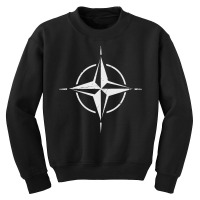 Nato Otan Flag Symbol Western Military Alliance Youth Sweatshirt | Artistshot