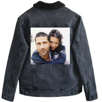 Mathhew Fox And Evangeline Lilly Unisex Sherpa-lined Denim Jacket | Artistshot