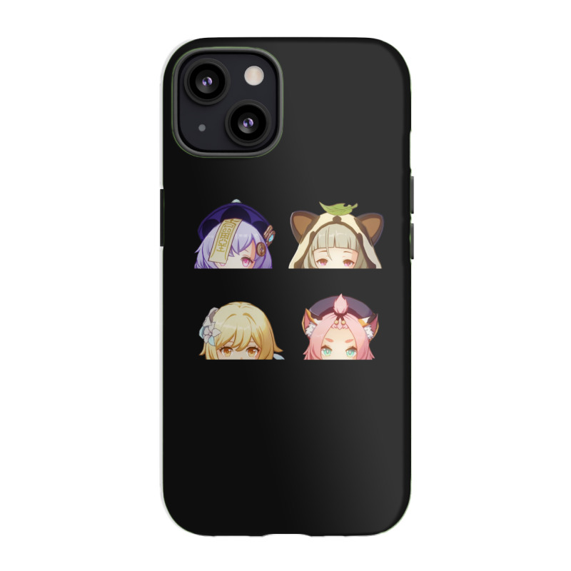 Mini Genshin Peekers iPhone 13 Case by adwoaafredyy | Artistshot