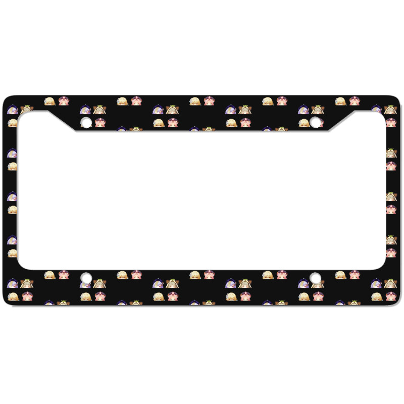 Mini Genshin Peekers License Plate Frame by adwoaafredyy | Artistshot