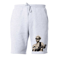 Matin Gore With A Guitar (transparent Fleece Short | Artistshot