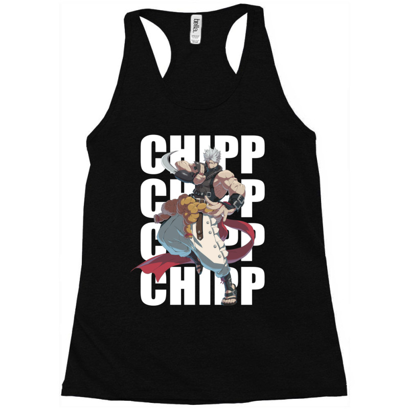 Chipp Zanuff Guilty Gear Strive White Racerback Tank by BarbaraJones | Artistshot