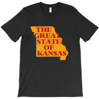 The Great State Of Kansas T-shirt | Artistshot