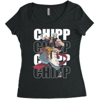 Chipp Zanuff Guilty Gear Strive White Line Guiltygear New Movie Film F Women's Triblend Scoop T-shirt | Artistshot