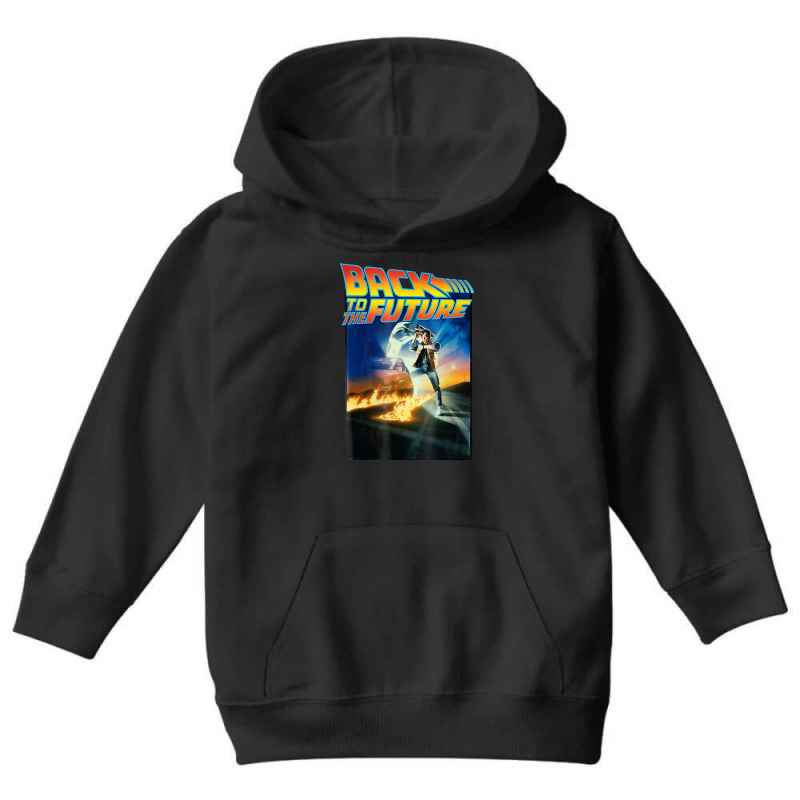 Back To Movie Poster Youth Hoodie by JoelJBerghoff | Artistshot