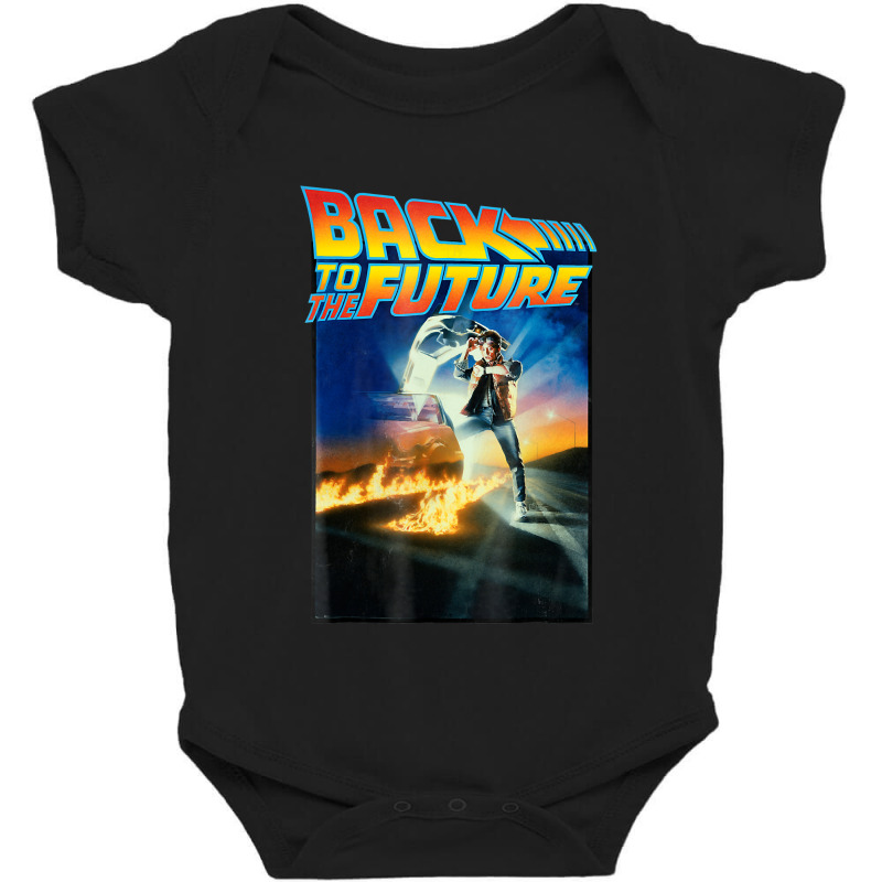 Back To Movie Poster Baby Bodysuit by JoelJBerghoff | Artistshot