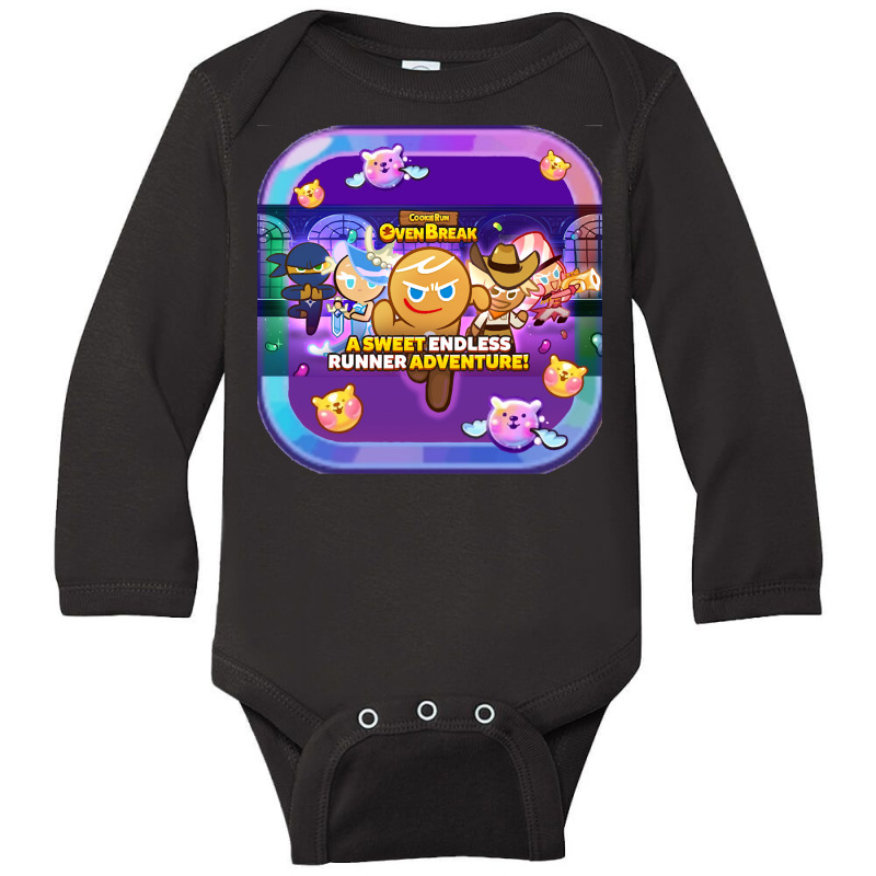 Cookie Run Ovenbreak Long Sleeve Baby Bodysuit by ClaytonPaulToquero | Artistshot