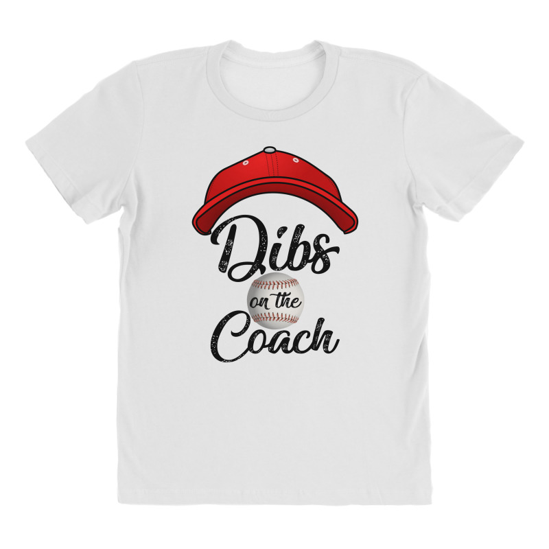 Custom Dibs On The Coach Baseball For Light All Over Women's T-shirt By  Sengul - Artistshot