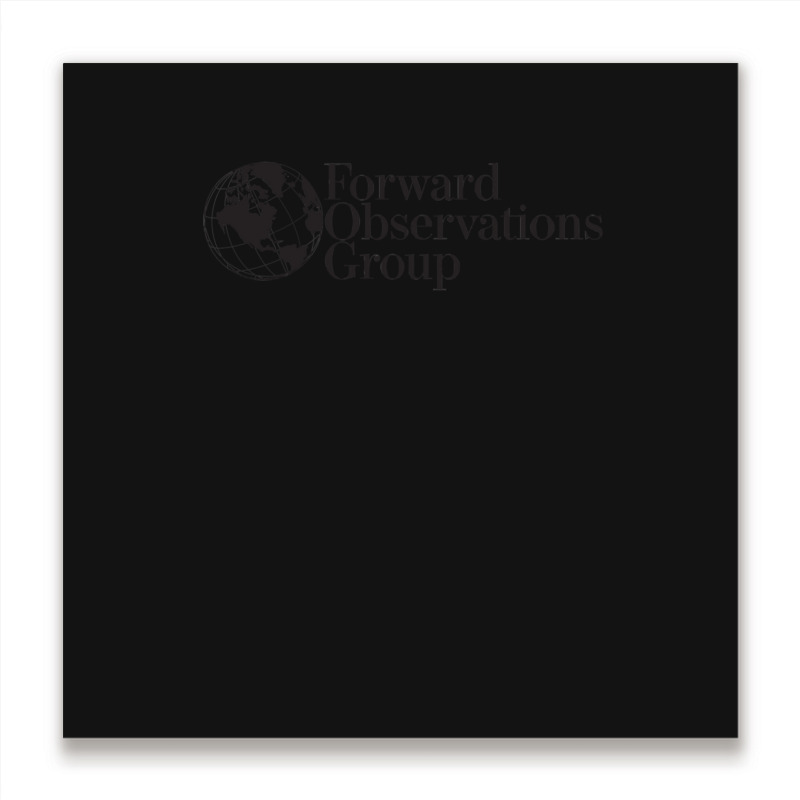 Forward Observation Group Fog Frwd Crye Ferro Concepts Barometer Empow Metal Print Square | Artistshot