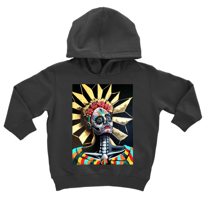 Dia De Los Muertos Toddler Hoodie by ClaytonPaulToquero | Artistshot