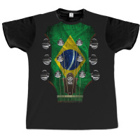 Guitar Headstock Brazil Graphic T-shirt | Artistshot