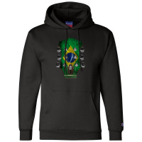 Guitar Headstock Brazil Champion Hoodie | Artistshot