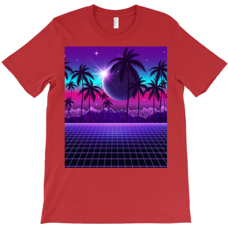 Twilight Retrowave T-Shirt by muingalivera | Artistshot