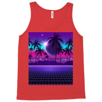 Twilight Retrowave Tank Top | Artistshot