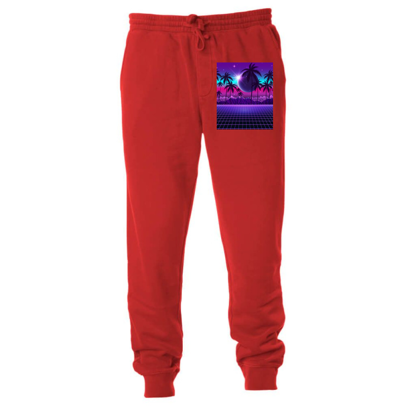 Twilight Retrowave Unisex Jogger by muingalivera | Artistshot