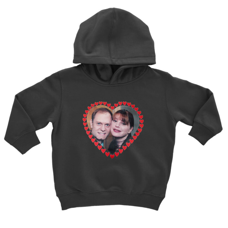 Niles And Daphne Toddler Hoodie by AllenSCrowley | Artistshot