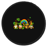 St Patricks Gnomes With Rainbow Round Patch | Artistshot