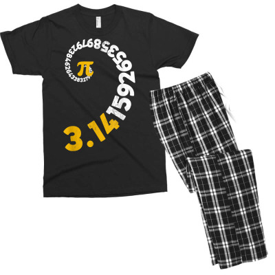 Happy Pi Day Vintage Spiral Pi Math Graphic For Pi Day T Shirt Men's T ...