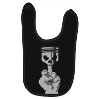 Bad Piston And Finger Baby Bibs | Artistshot