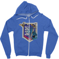 Ateneo De Davao, Once A Blue Knight Souvenir Zipper Hoodie | Artistshot