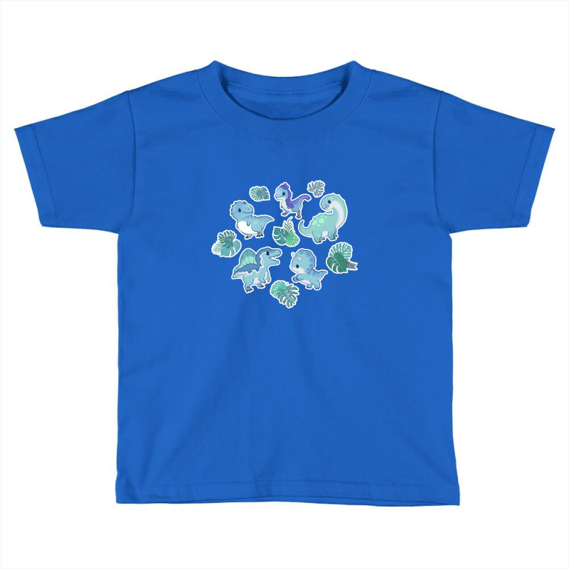 Blue Dinosaurs Toddler T-shirt by nuzum | Artistshot