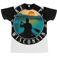 Bakkens Pond Lake Wisconsin T  Shirt Bakkens Pond Wisconsin Canoeing T Graphic T-shirt | Artistshot