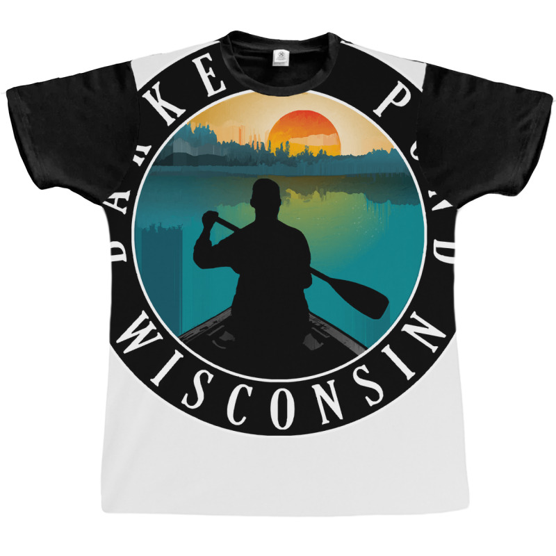 Bakkens Pond Lake Wisconsin T  Shirt Bakkens Pond Wisconsin Canoeing T Graphic T-shirt | Artistshot