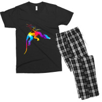 Fairy Tale Rainbow Dragon 1 Men's T-shirt Pajama Set | Artistshot