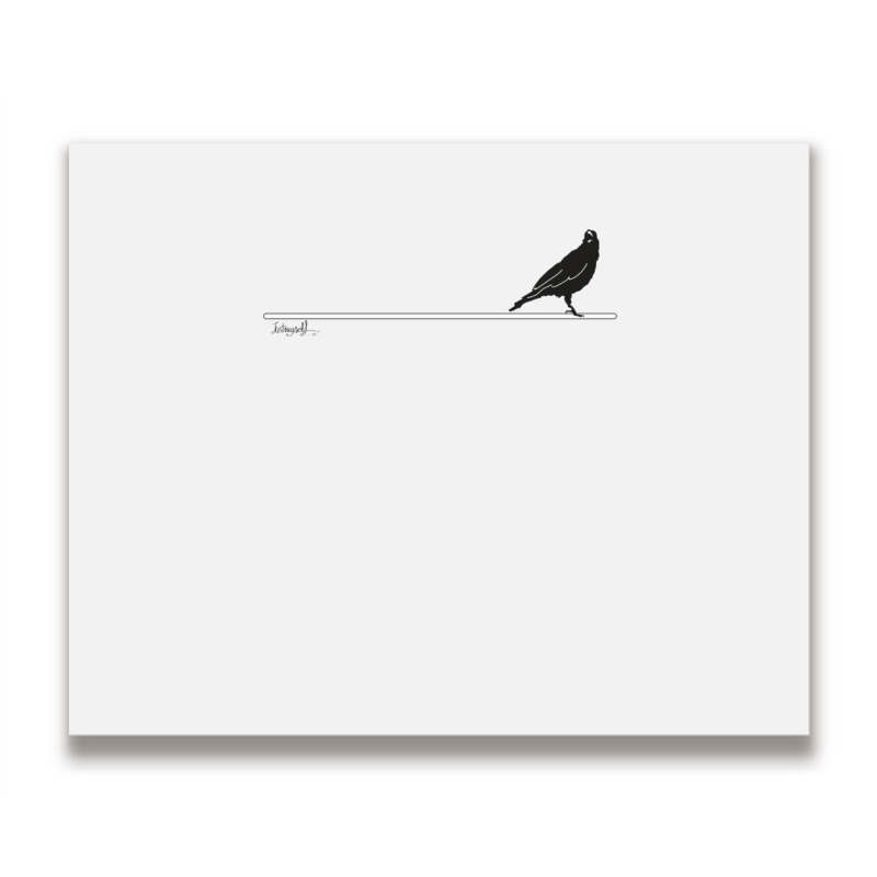 The Crow 28 Metal Print Horizontal | Artistshot