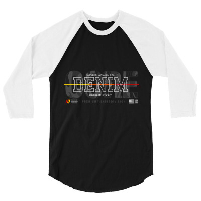 Core Denim,brooklyn 3/4 Sleeve Shirt Designed By Roger