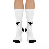 The Crow 73 Crew Socks | Artistshot