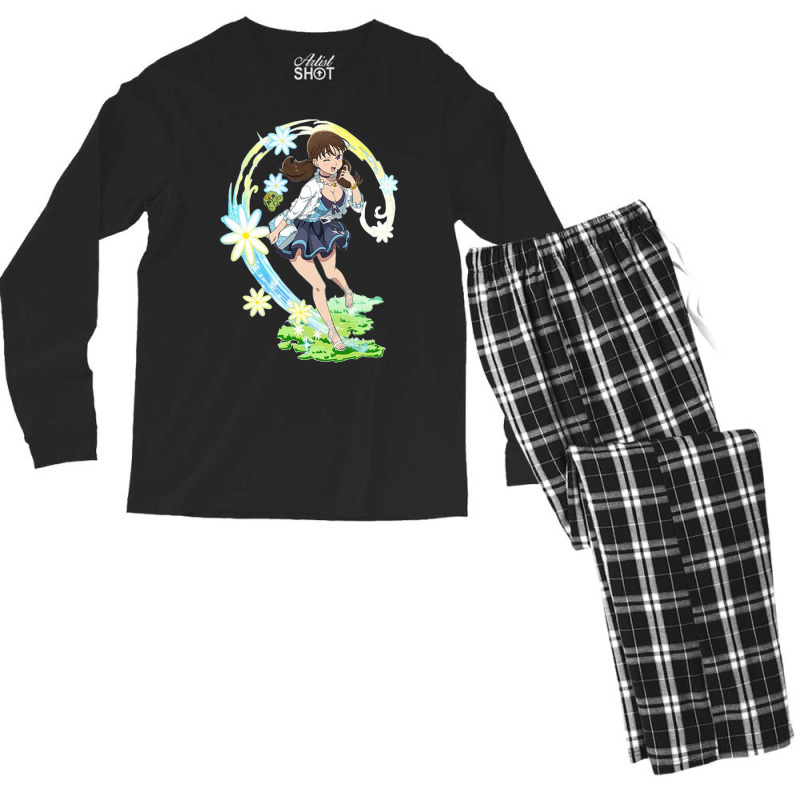 Seven Dealy Sins Diane Shirt Cute Summer Men's Long Sleeve Pajama Set | Artistshot