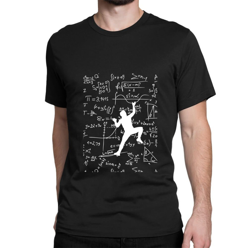 Problem Solving Math. Rock Climbing. Bouldering Classic T-shirt | Artistshot