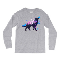 Transgender Pride Galaxy Wolf (requested) Long Sleeve Shirts | Artistshot