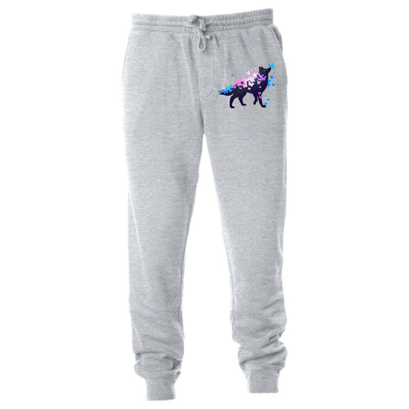 Transgender Pride Galaxy Wolf (requested) Unisex Jogger by muingalivera | Artistshot