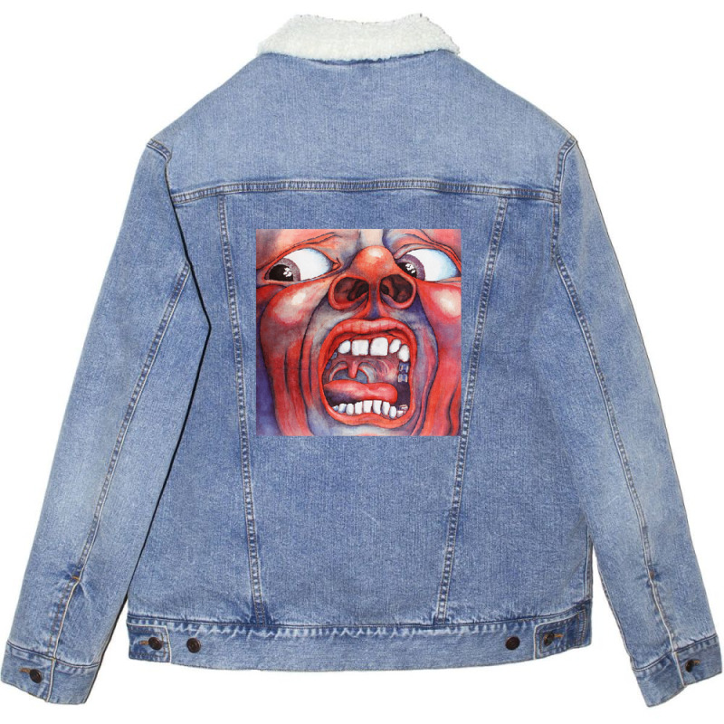 Progressive Rock Unisex Sherpa-Lined Denim Jacket by ChristopherScottoLavino | Artistshot