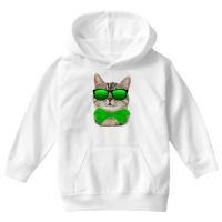 St Patricks Day Irish Cat Youth Hoodie | Artistshot