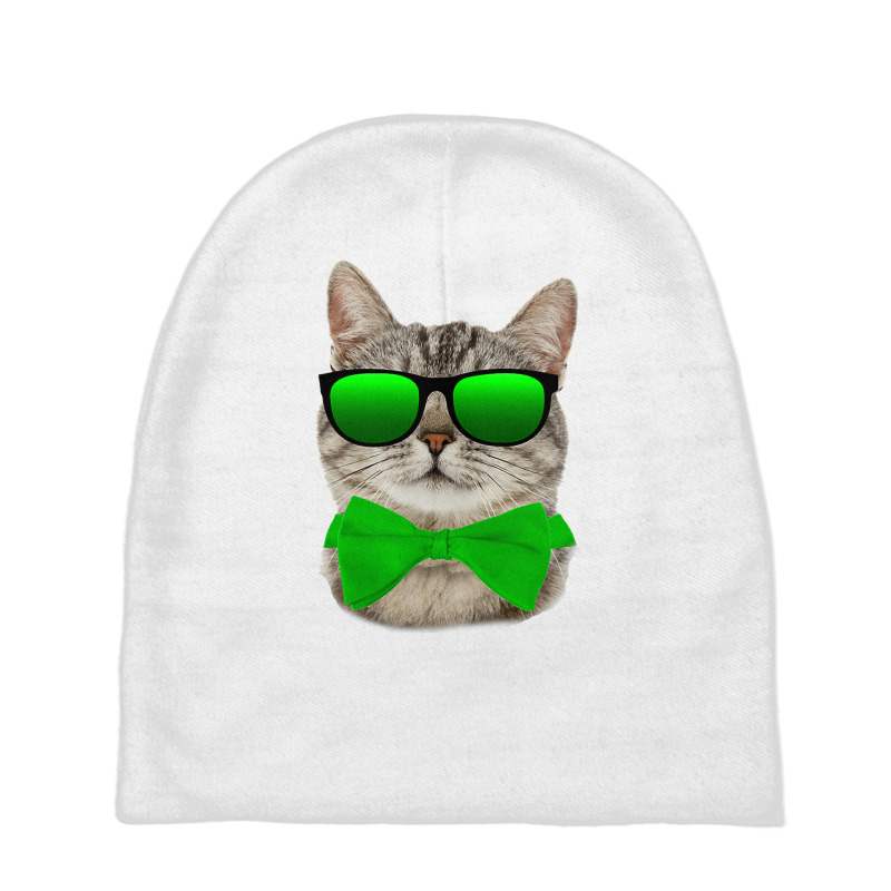 St Patricks Day Irish Cat Baby Beanies | Artistshot