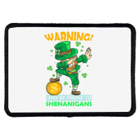 St Patricks Day Irish Dabbing Leprechaun St Patrick S Day Rectangle Patch | Artistshot