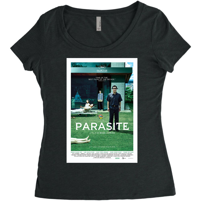 Best Parasite Poster 70s Women's Triblend Scoop T-shirt by linaskonfuu | Artistshot