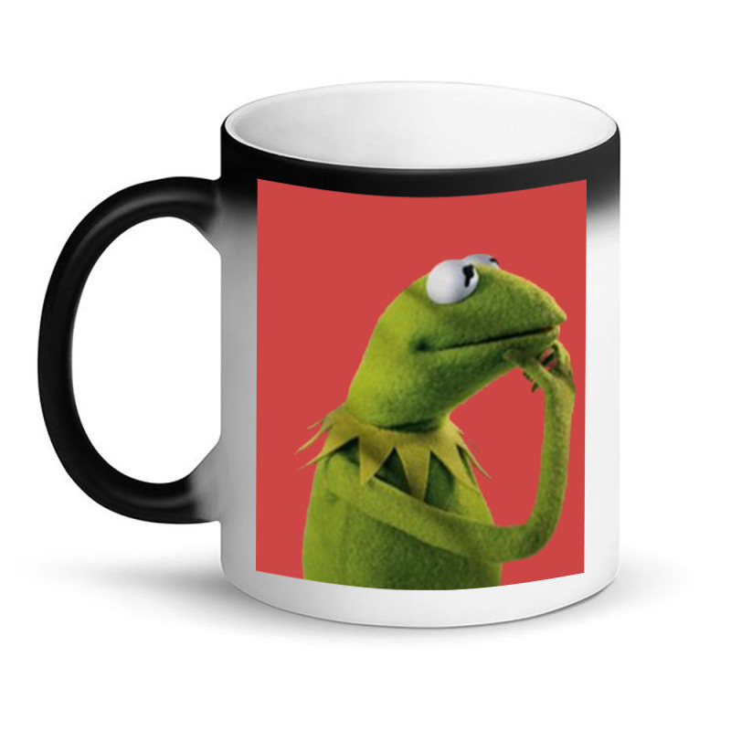 Pondering Kermit Magic Mug | Artistshot