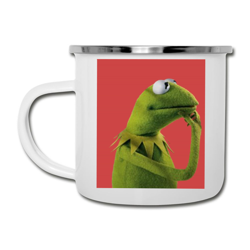 Pondering Kermit Camper Cup | Artistshot