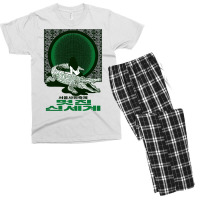 Cool Vaporwave Style Cyberpunk Girl Graphic Desing Vector Men's T-shirt Pajama Set | Artistshot