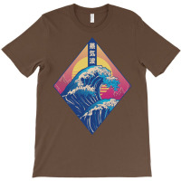 Vaporwave Japanese Wave T-shirt | Artistshot