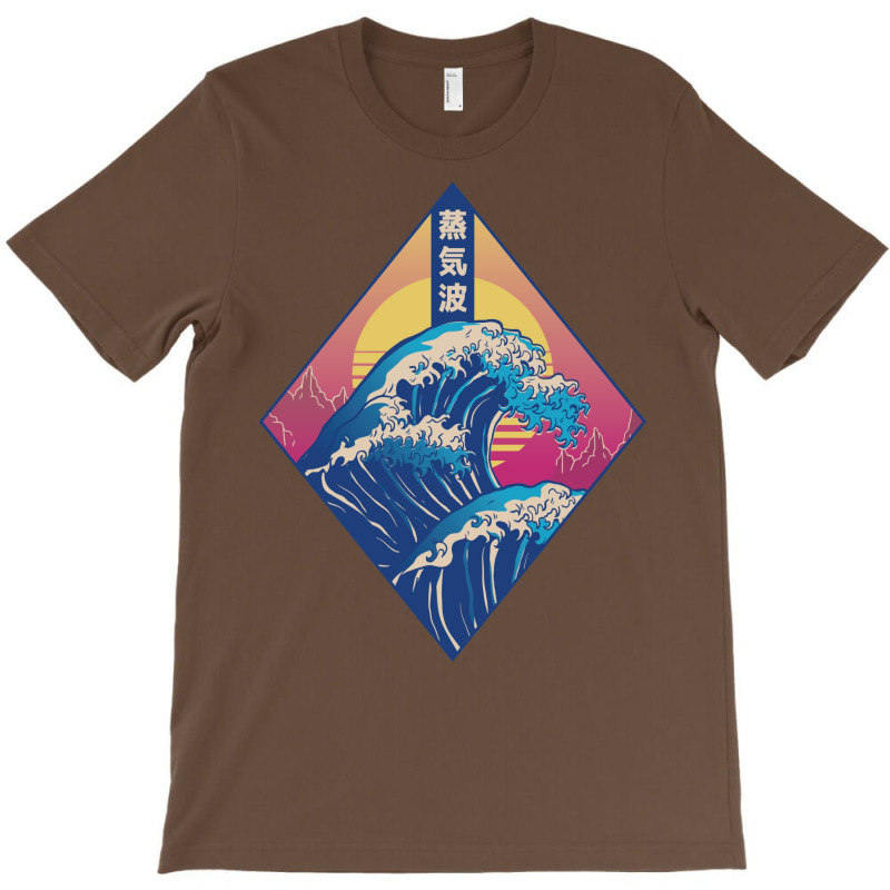 Vaporwave Japanese Wave T-Shirt by buddoxhardoe | Artistshot