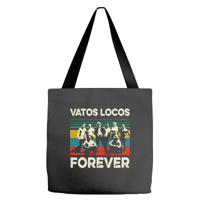 Vatos Locos Forever Vintage Tote Bags Designed By Smile 4ever