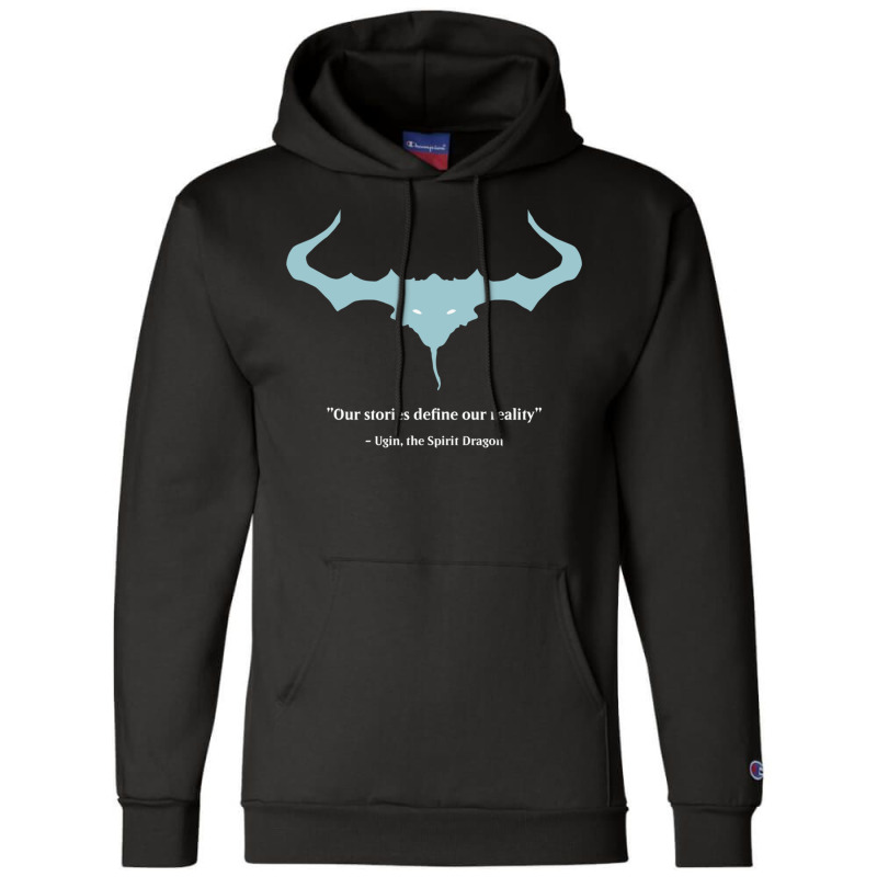 Ugin, The Spirit Dragon Quote Champion Hoodie by SamAlexanderMcnutt | Artistshot